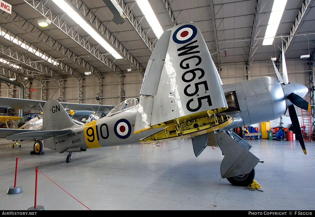 Aircraft Photo of N20MD / NX20MD / WG655 | Hawker Sea Fury T20 | UK - Navy | AirHistory.net #87811