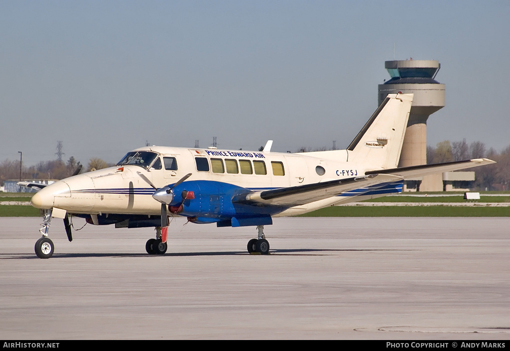 Aircraft Photo of C-FYSJ | Beech 99 Airliner | Prince Edward Air | AirHistory.net #87839