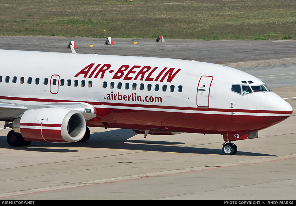 Aircraft Photo of D-AGEB | Boeing 737-322 | Air Berlin | AirHistory.net #87843