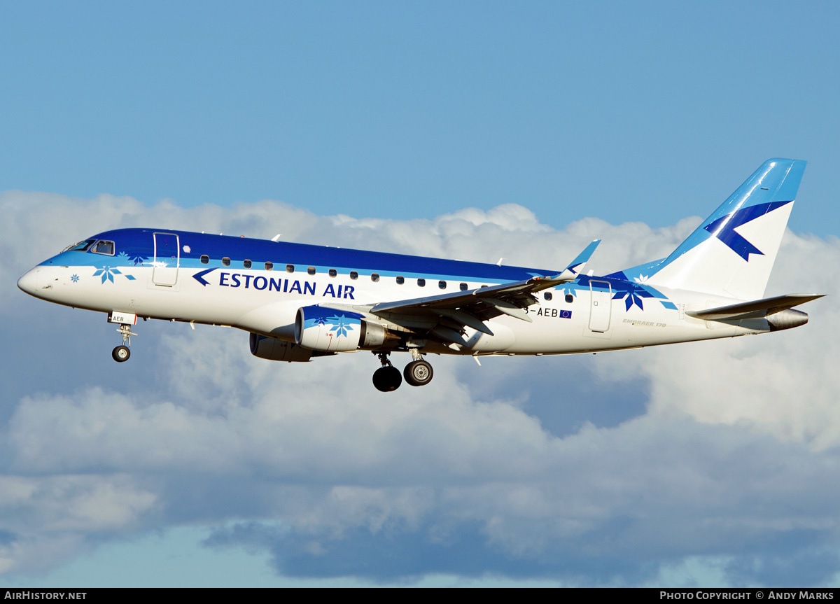 Aircraft Photo of ES-AEB | Embraer 170STD (ERJ-170-100STD) | Estonian Air | AirHistory.net #87846