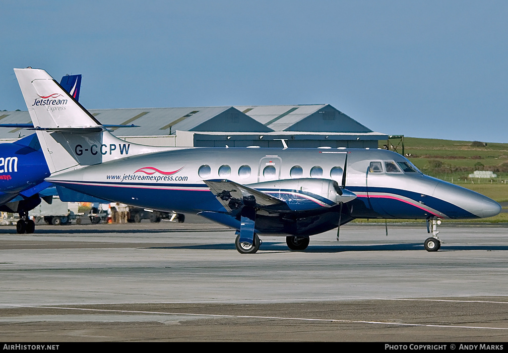 Aircraft Photo of G-CCPW | British Aerospace BAe-3112 Jetstream 31 | Jetstream Express | AirHistory.net #87862