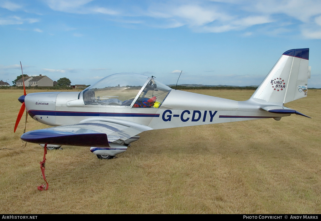 Aircraft Photo of G-CDIY | Evektor-Aerotechnik EV-97A Eurostar | AirHistory.net #87868