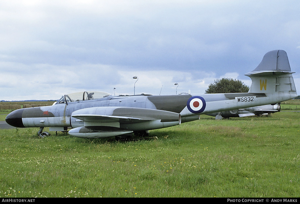 Aircraft Photo of WS832 | Gloster Meteor NF14 | UK - Air Force | AirHistory.net #87870