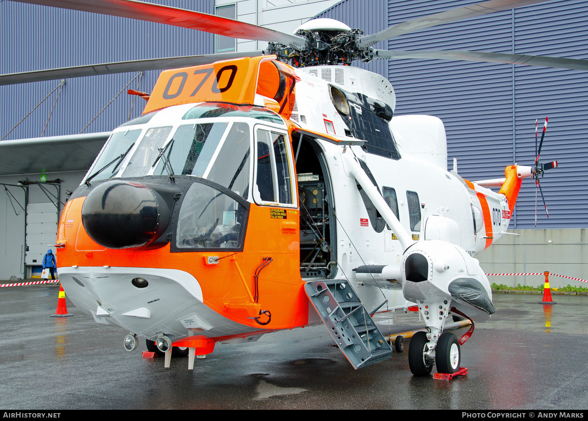 Aircraft Photo of 070 | Westland WS-61 Sea King Mk43 | Norway - Air Force | AirHistory.net #87873