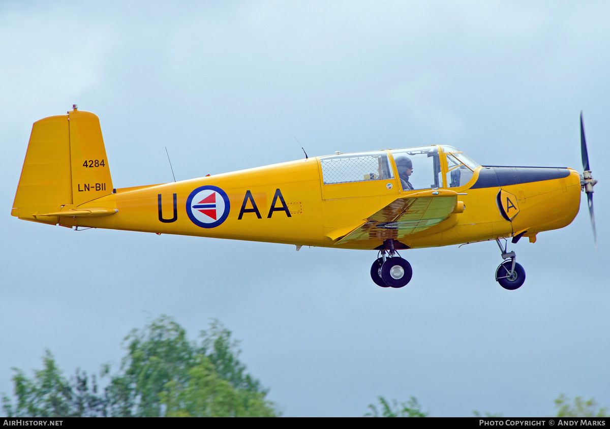 Aircraft Photo of LN-BII / 4284 | Saab 91B Safir | Norway - Air Force | AirHistory.net #87875
