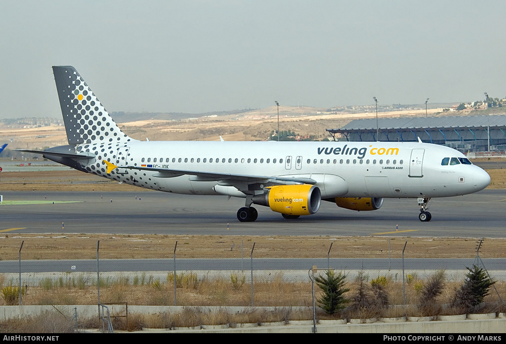 Aircraft Photo of EC-JDK | Airbus A320-214 | Vueling Airlines | AirHistory.net #87892