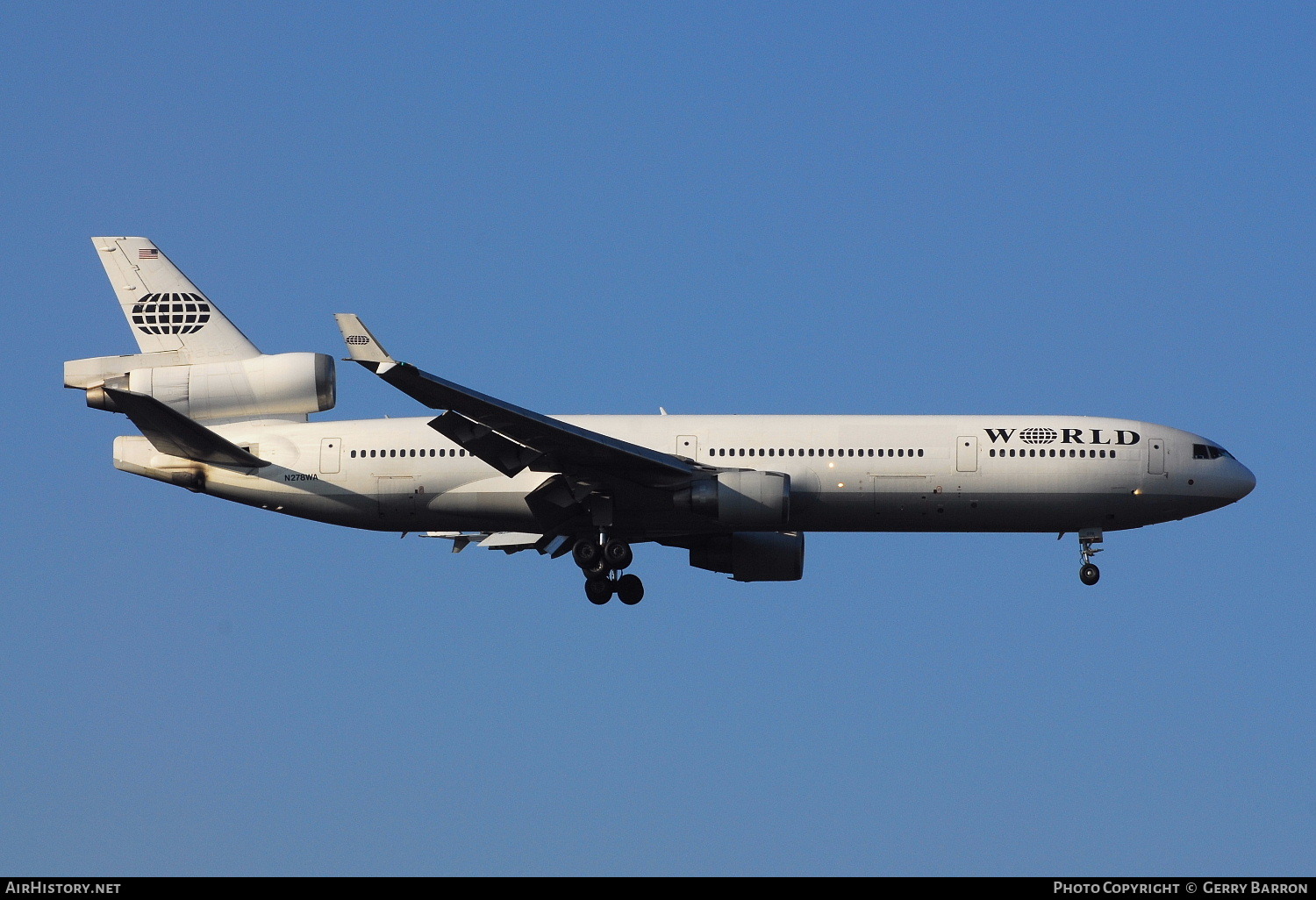Aircraft Photo of N278WA | McDonnell Douglas MD-11/ER | World Airways | AirHistory.net #87916