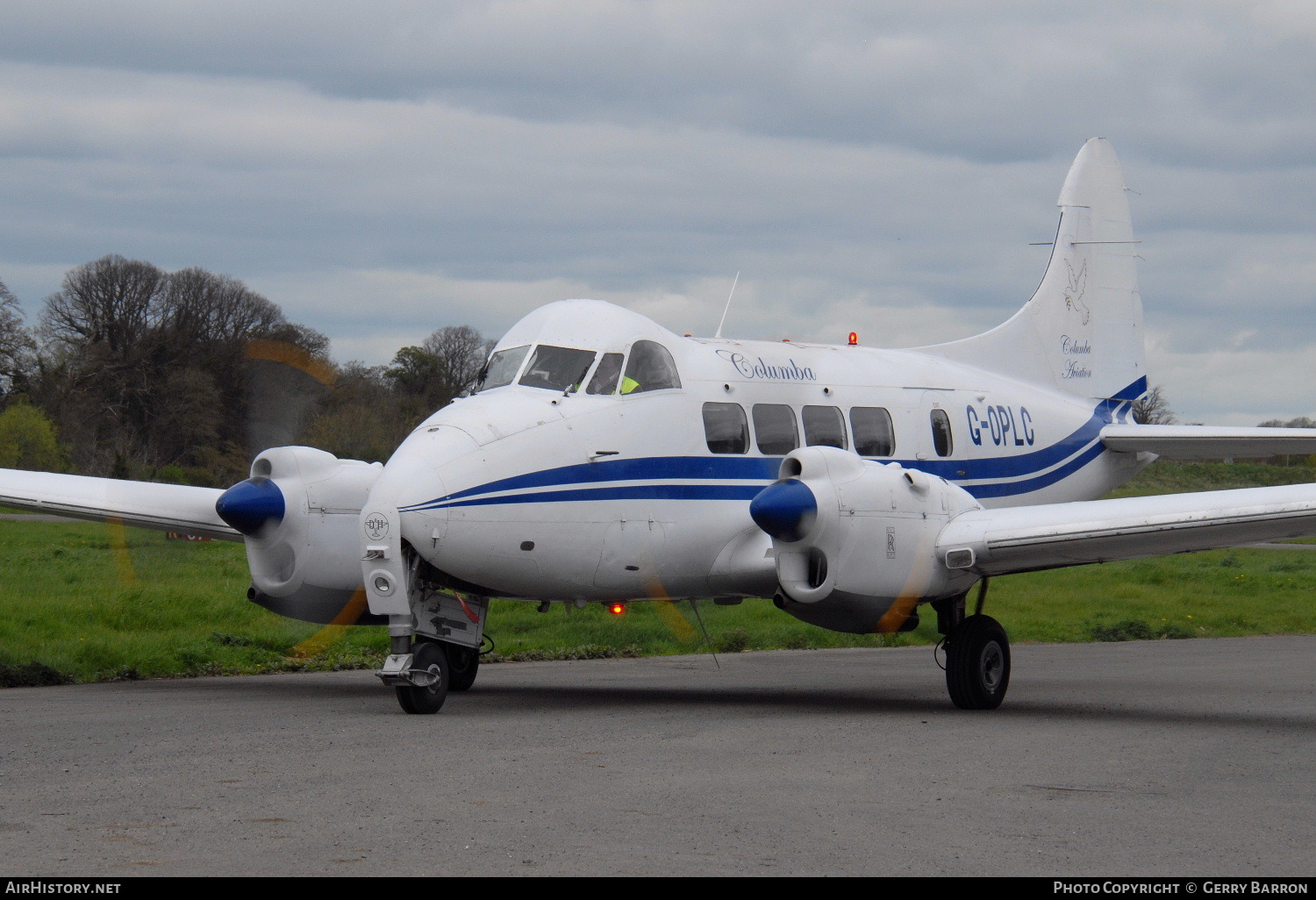 Aircraft Photo of G-OPLC | De Havilland D.H. 104 Dove 8 | Columba Aviation | AirHistory.net #87923