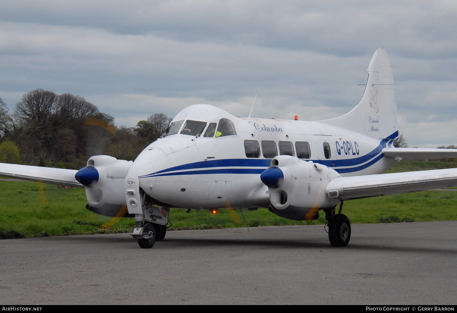 Aircraft Photo of G-OPLC | De Havilland D.H. 104 Dove 8 | Columba Aviation | AirHistory.net #87923