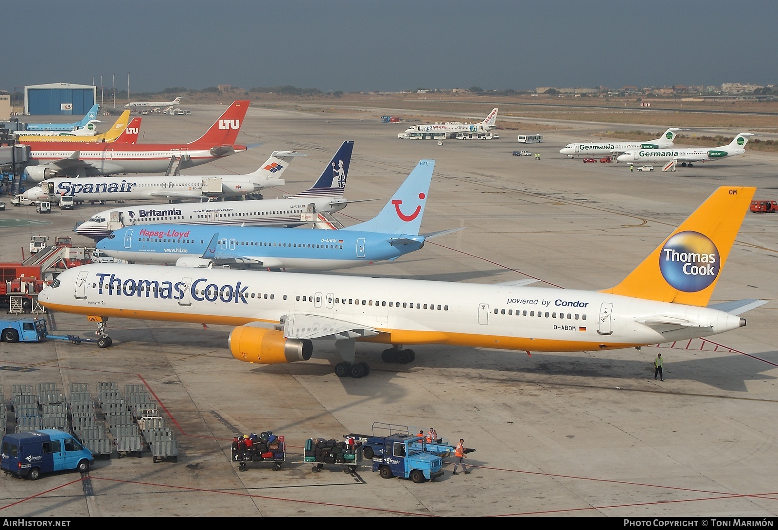 Aircraft Photo of D-ABOM | Boeing 757-330 | Thomas Cook Airlines | AirHistory.net #87936