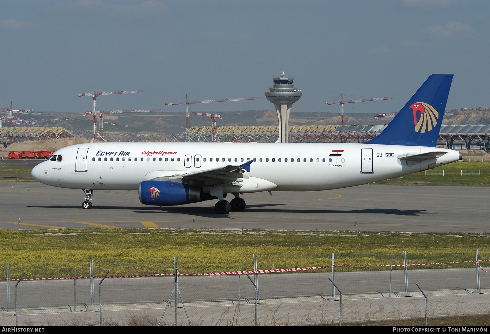 Aircraft Photo of SU-GBC | Airbus A320-231 | EgyptAir | AirHistory.net #87937