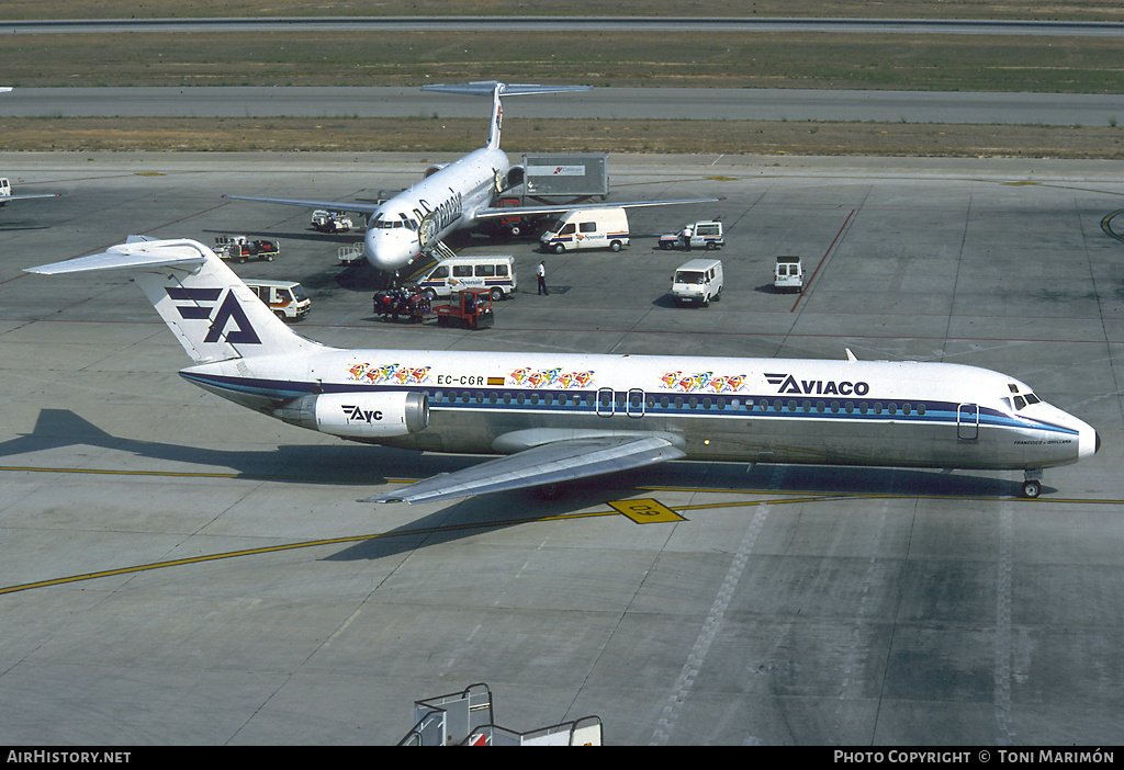 Aircraft Photo of EC-CGR | McDonnell Douglas DC-9-32 | Aviaco | AirHistory.net #87942