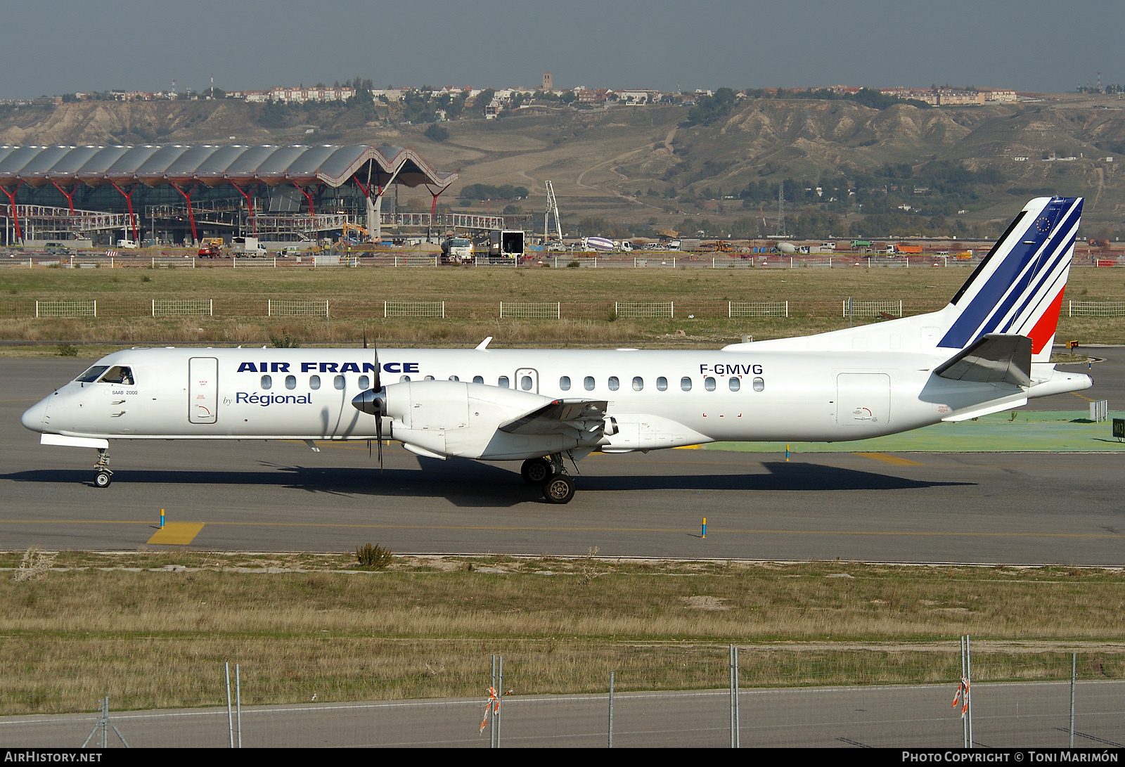 Aircraft Photo of F-GMVG | Saab 2000 | Air France | AirHistory.net #87943