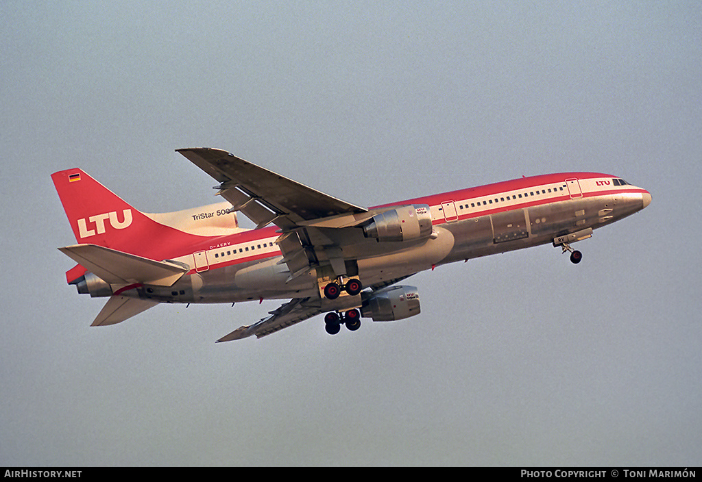 Aircraft Photo of D-AERV | Lockheed L-1011-385-3 TriStar 500 | LTU - Lufttransport-Unternehmen | AirHistory.net #87949