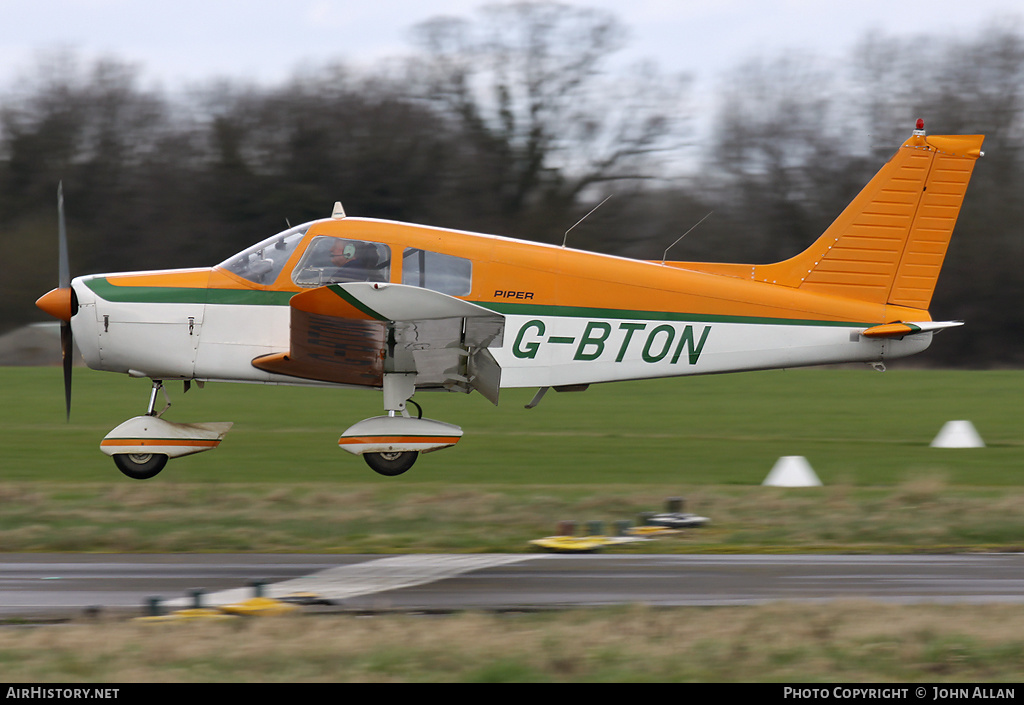 Aircraft Photo of G-BTON | Piper PA-28-140 Cherokee Cruiser | AirHistory.net #87956