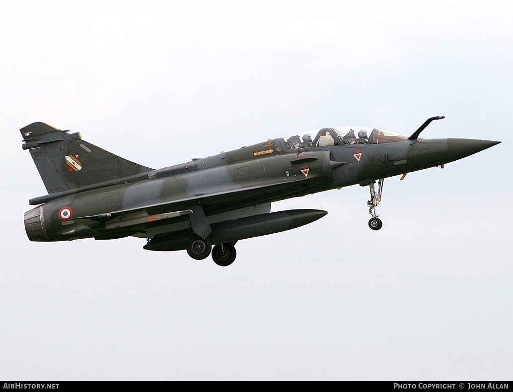 Aircraft Photo of 627 | Dassault Mirage 2000D | France - Air Force | AirHistory.net #87959