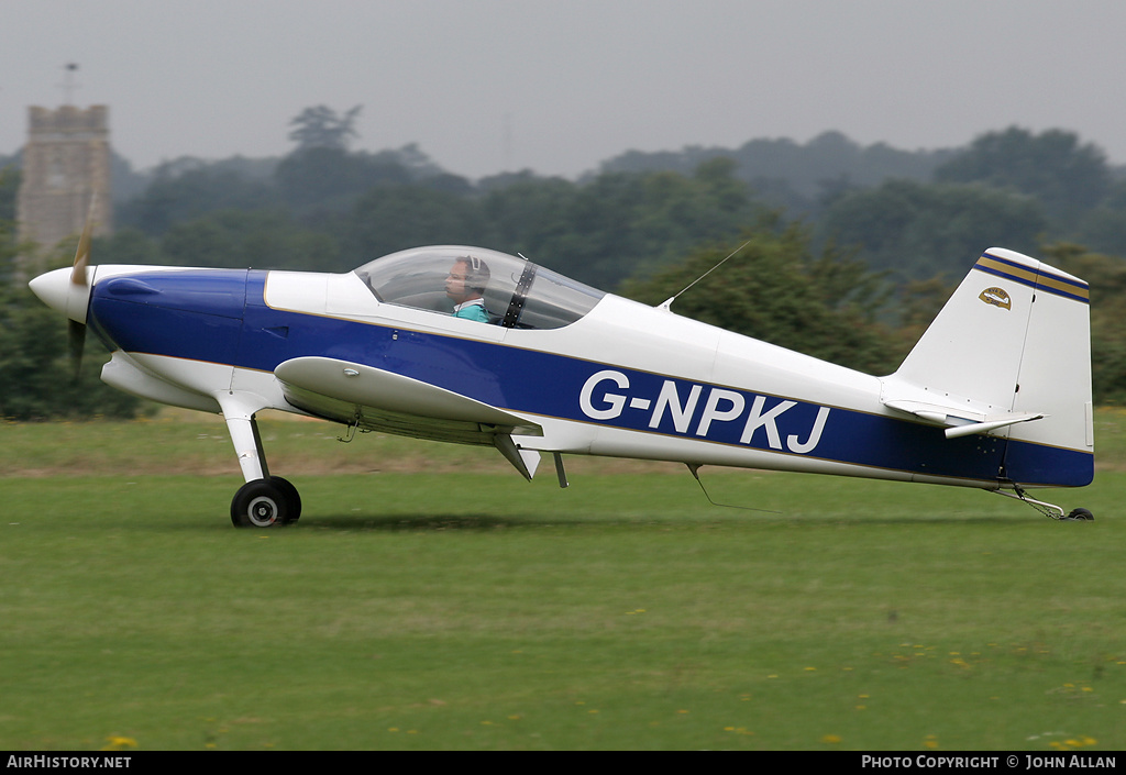 Aircraft Photo of G-NPKJ | Van's RV-6 | AirHistory.net #87963