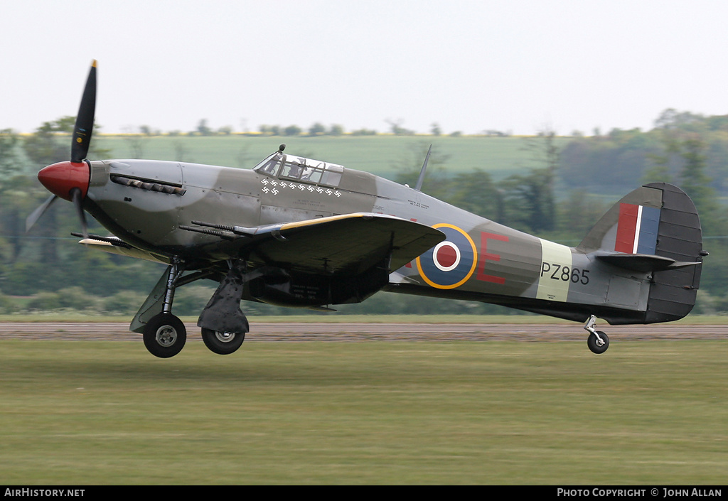 Aircraft Photo of PZ865 | Hawker Hurricane Mk2C | UK - Air Force | AirHistory.net #87970