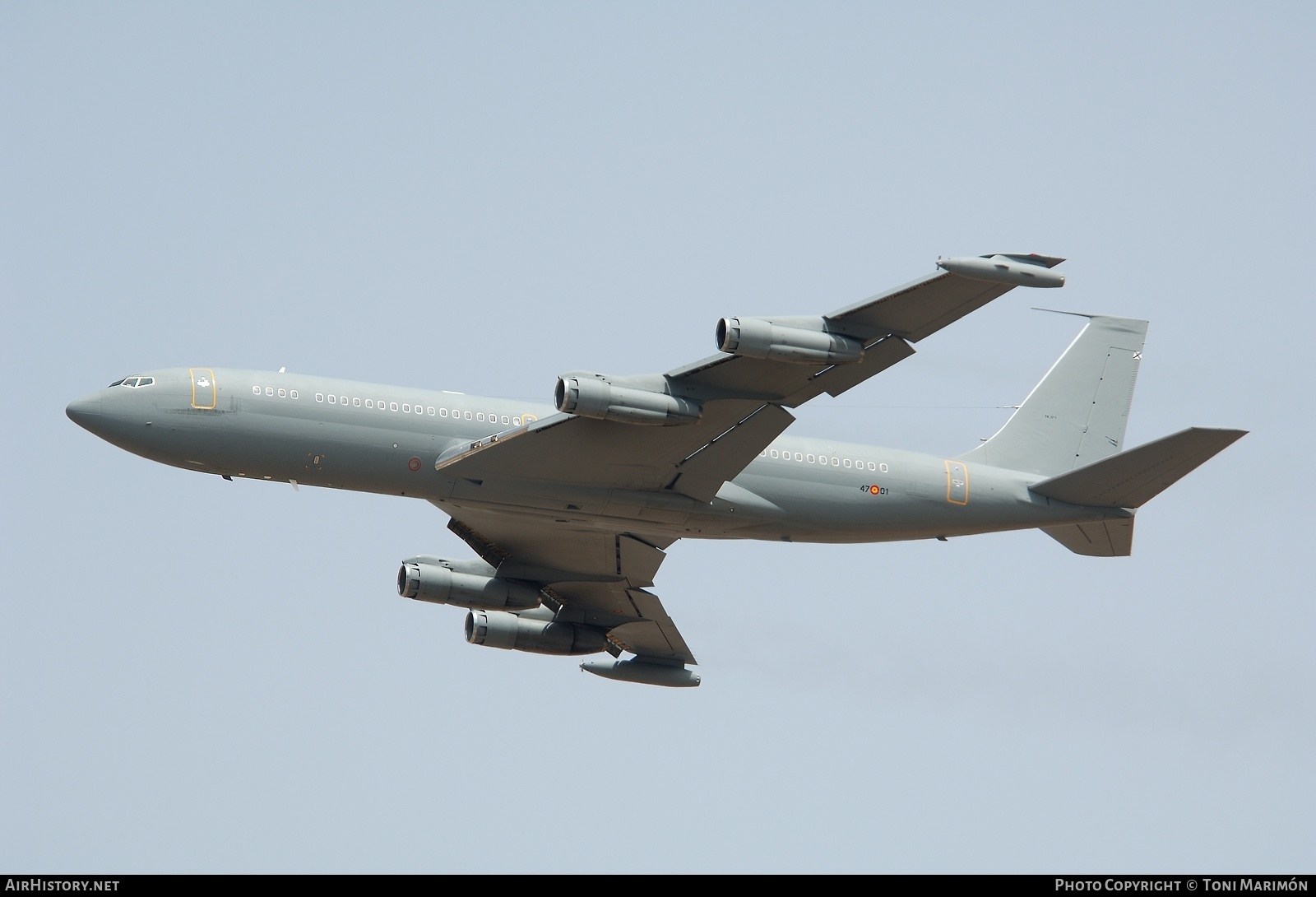 Aircraft Photo of TK.17-1 | Boeing 707-331B(KC) | Spain - Air Force | AirHistory.net #88002