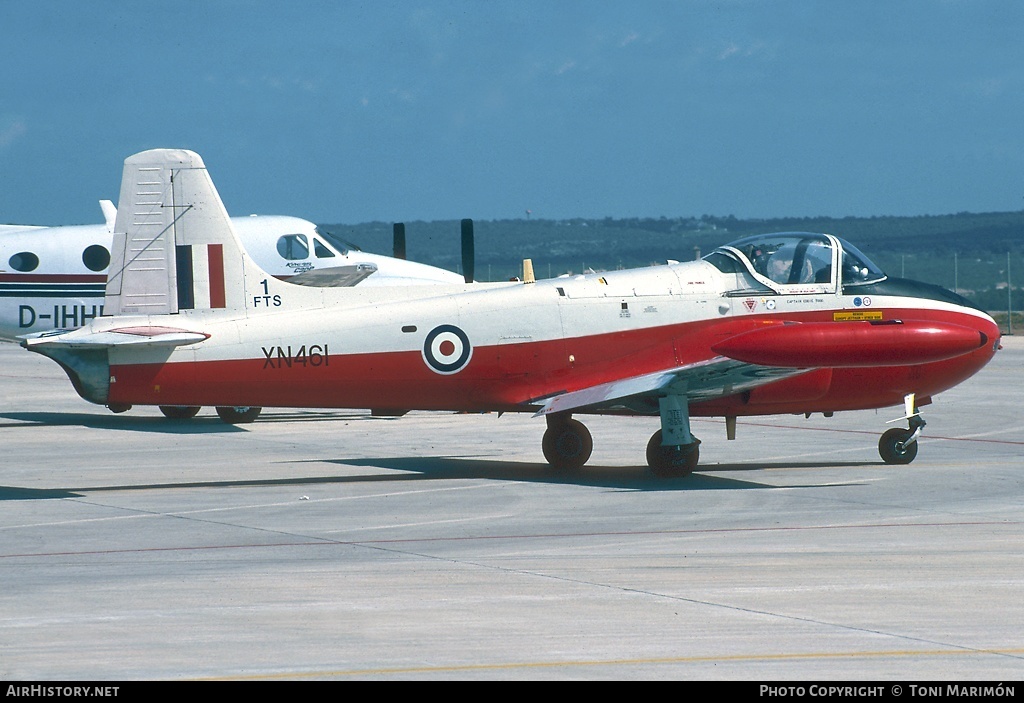 Aircraft Photo of XN461 | Hunting P.84 Jet Provost T3A | AirHistory.net #88007
