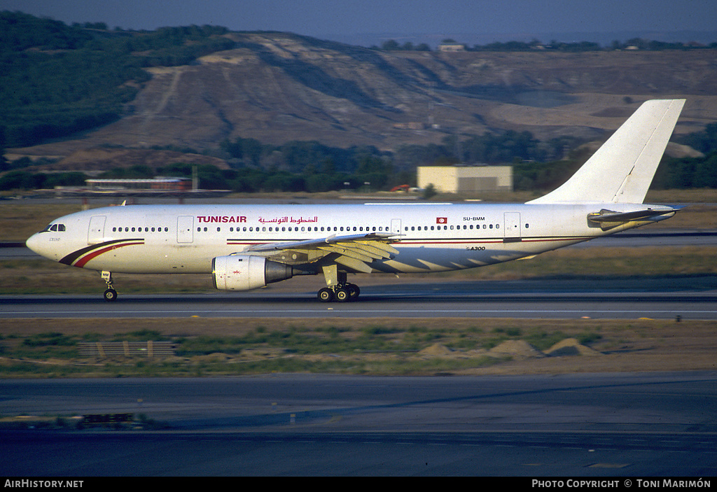 Aircraft Photo of SU-BMM | Airbus A300B4-203 | Tunisair | AirHistory.net #88008