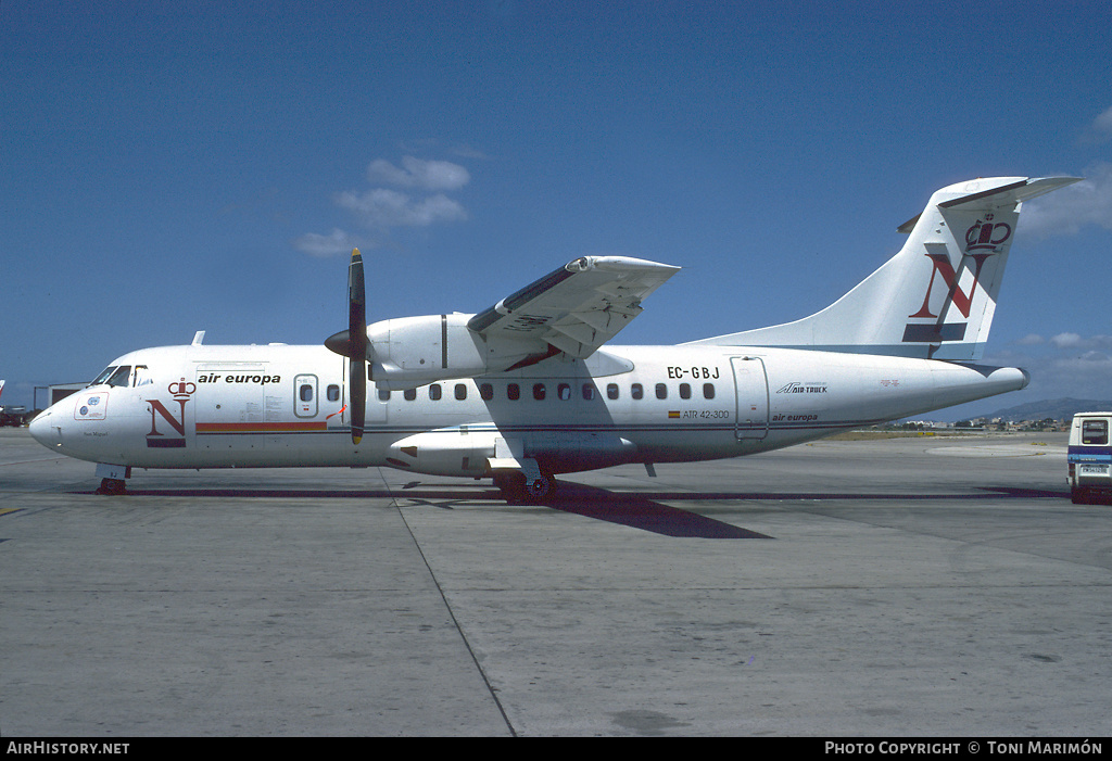 Aircraft Photo of EC-GBJ | ATR ATR-42-300 | Air Europa | AirHistory.net #88010