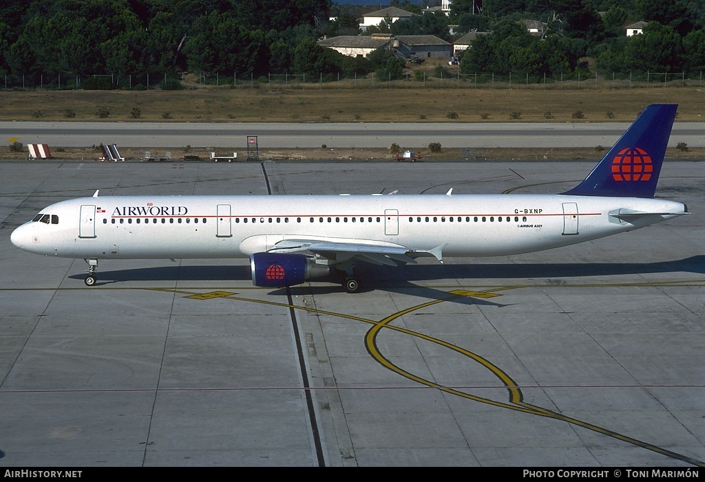 Aircraft Photo of G-BXNP | Airbus A321-211 | AirWorld | AirHistory.net #88017