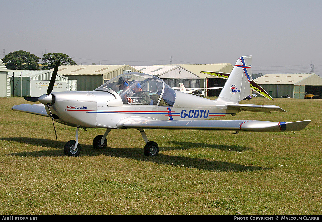 Aircraft Photo of G-CDTU | Cosmik EV-97 TeamEurostar UK | AirHistory.net #88019