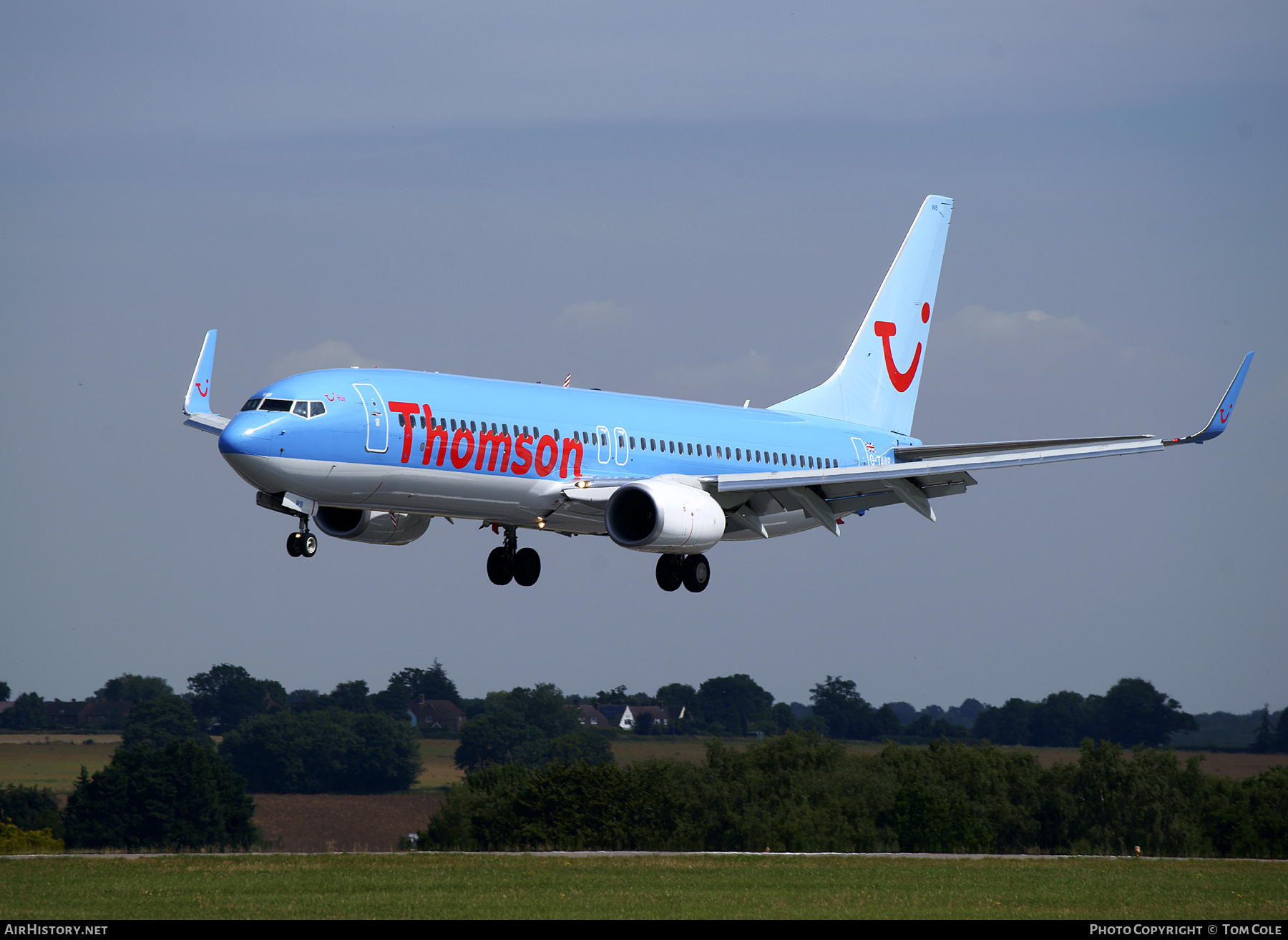Aircraft Photo of G-TAWB | Boeing 737-8K5 | Thomson Airways | AirHistory.net #88021