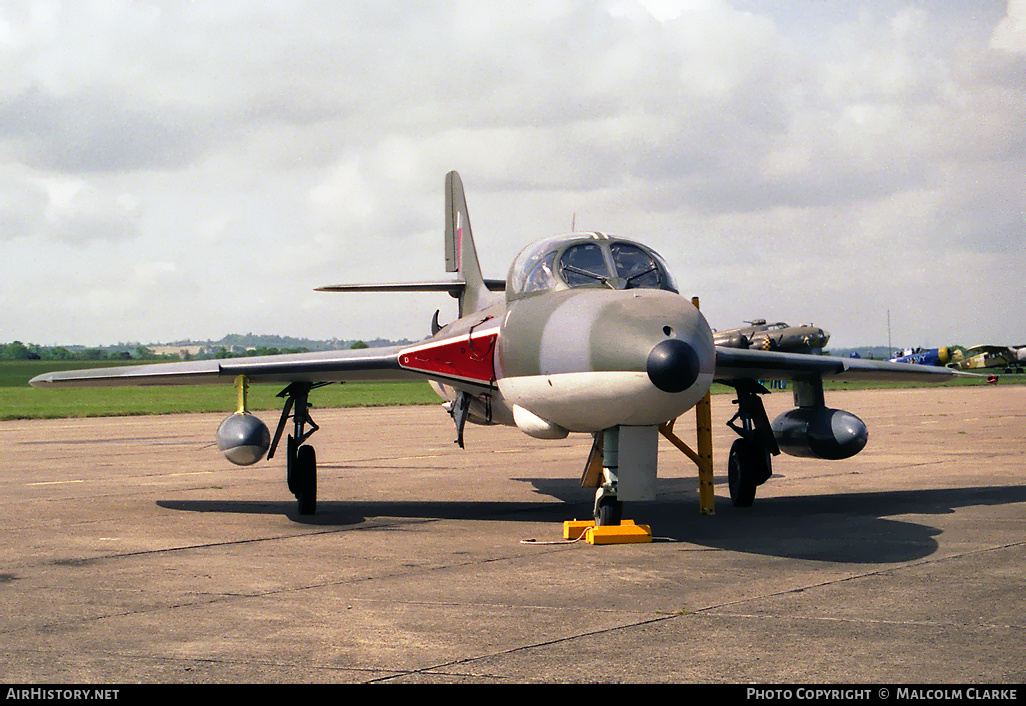Aircraft Photo of G-BWIE / XL616 | Hawker Hunter T7 | UK - Air Force | AirHistory.net #88052