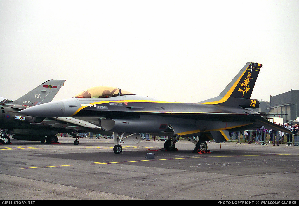 Aircraft Photo of FA-111 | General Dynamics F-16A Fighting Falcon | Belgium - Air Force | AirHistory.net #88078