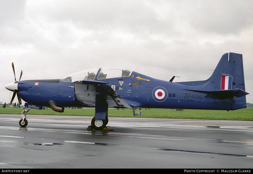Aircraft Photo of ZF406 | Short S-312 Tucano T1 | UK - Air Force | AirHistory.net #88093