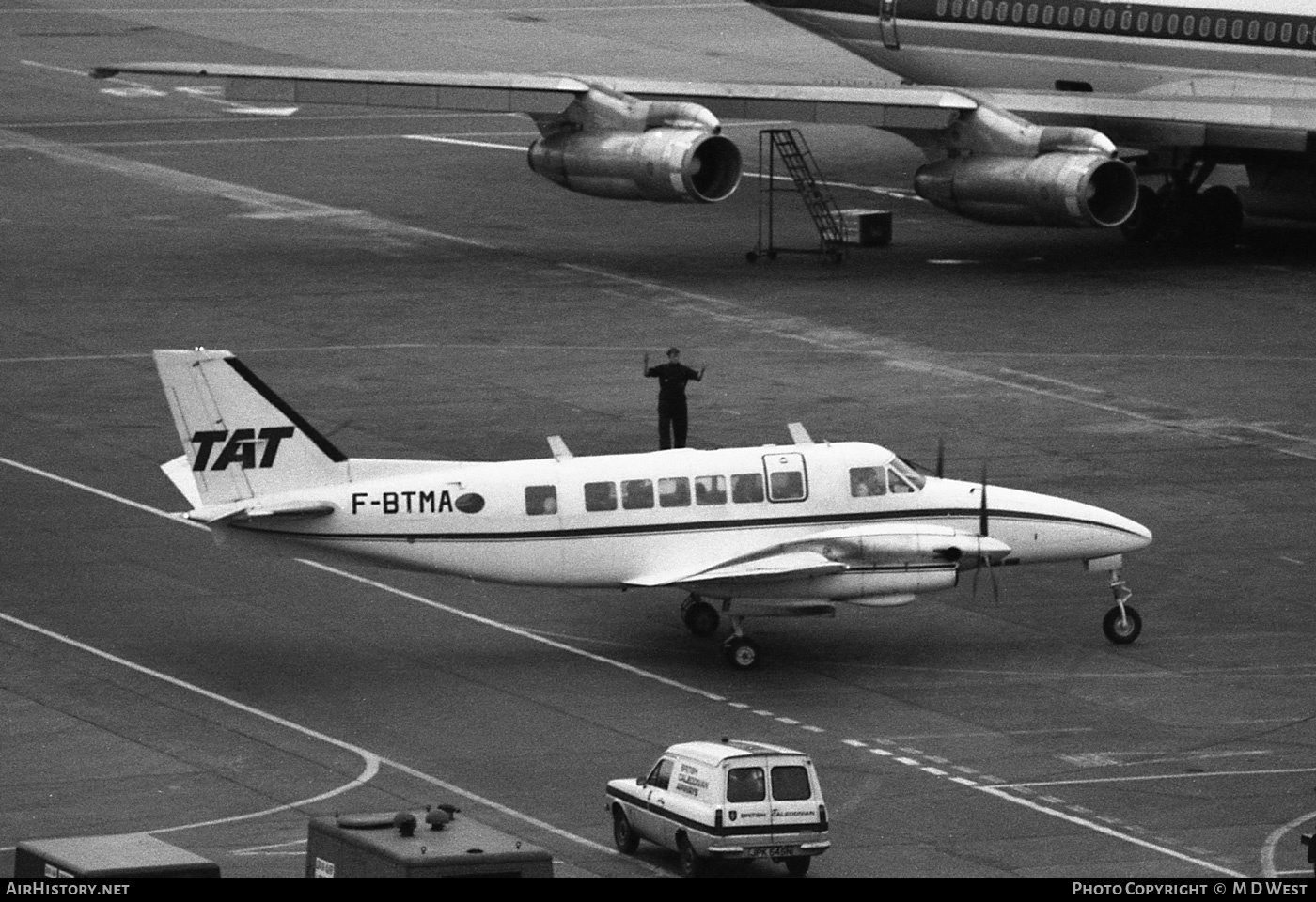 Aircraft Photo of F-BTMA | Beech 99 Airliner | TAT - Touraine Air Transport | AirHistory.net #88114