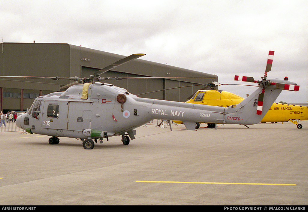 Aircraft Photo of XZ698 | Westland WG-13 Lynx HAS3S | UK - Navy | AirHistory.net #88121