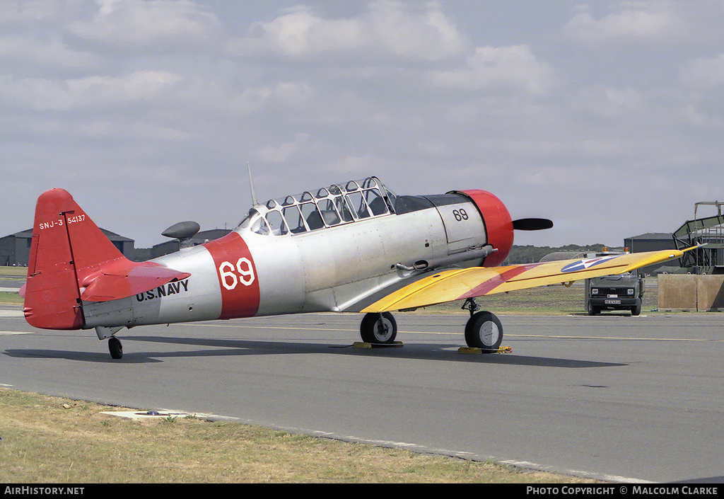 Aircraft Photo of G-CTKL / 54137 | North American AT-16 Harvard IIB | USA - Navy | AirHistory.net #88153