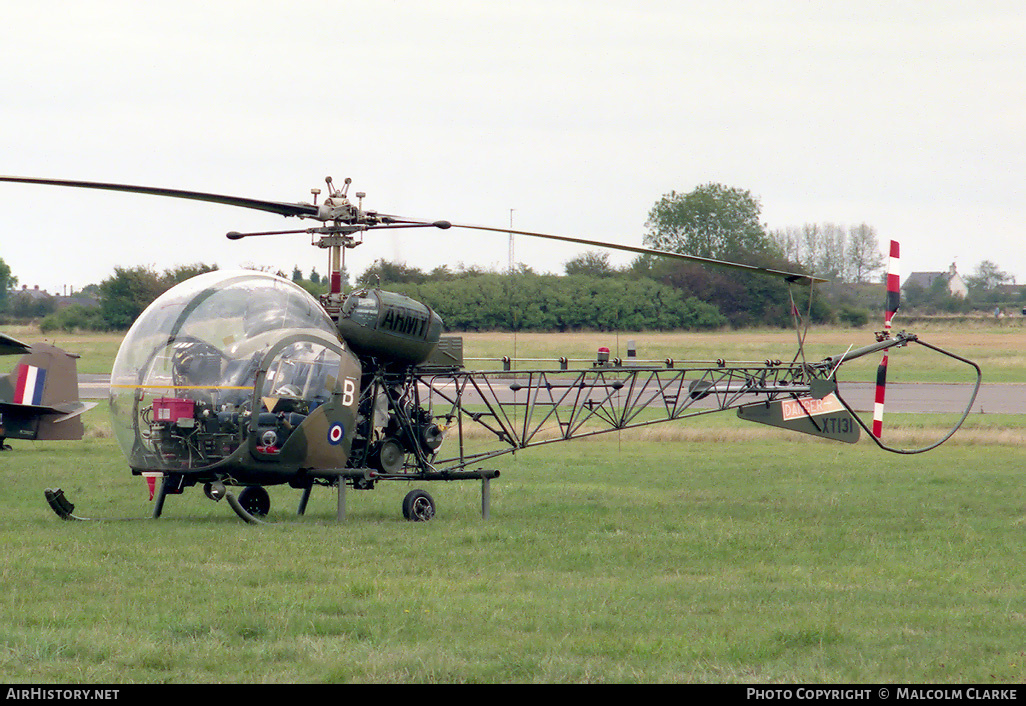 Aircraft Photo of XT131 | Agusta AB-47G-3 Sioux AH1 | UK - Army | AirHistory.net #88154