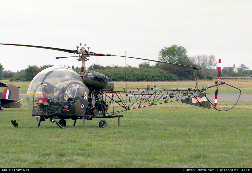 Aircraft Photo of XT131 | Agusta AB-47G-3 Sioux AH.1 | UK - Army | AirHistory.net #88154