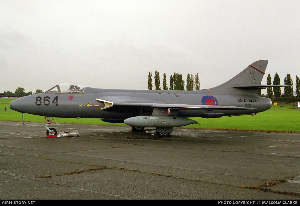 Aircraft Photo of G-BWGK / XE689 | Hawker Hunter GA11 | UK - Air Force | AirHistory.net #88159