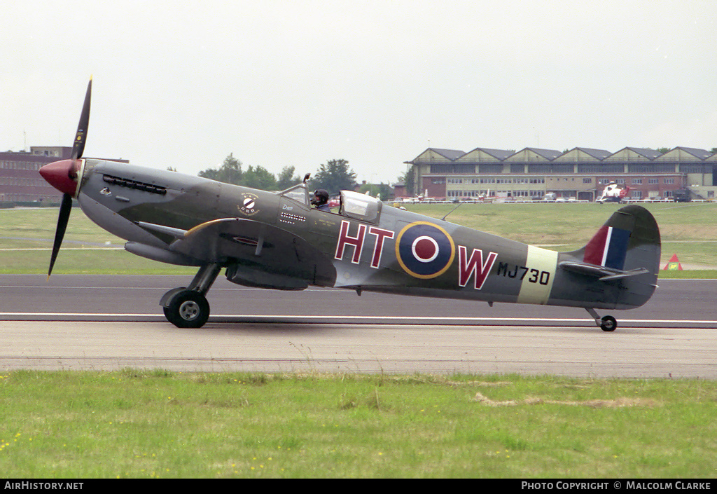 Aircraft Photo of G-HFIX / MJ730 | Supermarine 361 Spitfire LF9E | UK - Air Force | AirHistory.net #88172