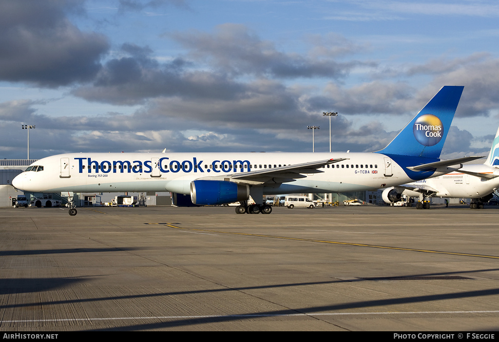 Aircraft Photo of G-TCBA | Boeing 757-28A | Thomas Cook Airlines | AirHistory.net #88200