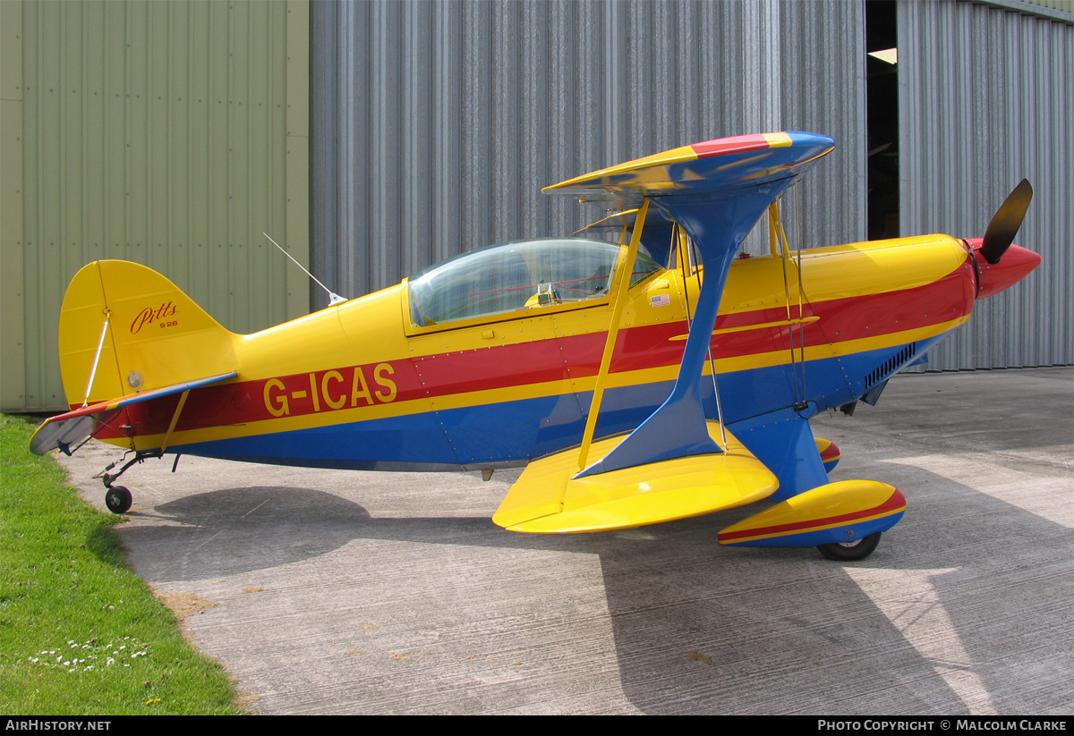 Aircraft Photo of G-ICAS | Pitts S-2B Special | AirHistory.net #88222