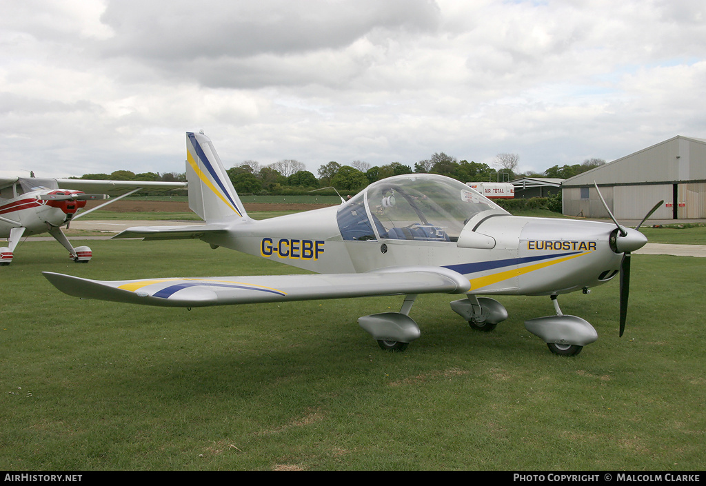 Aircraft Photo of G-CEBF | Evektor-Aerotechnik EV-97A Eurostar | AirHistory.net #88225