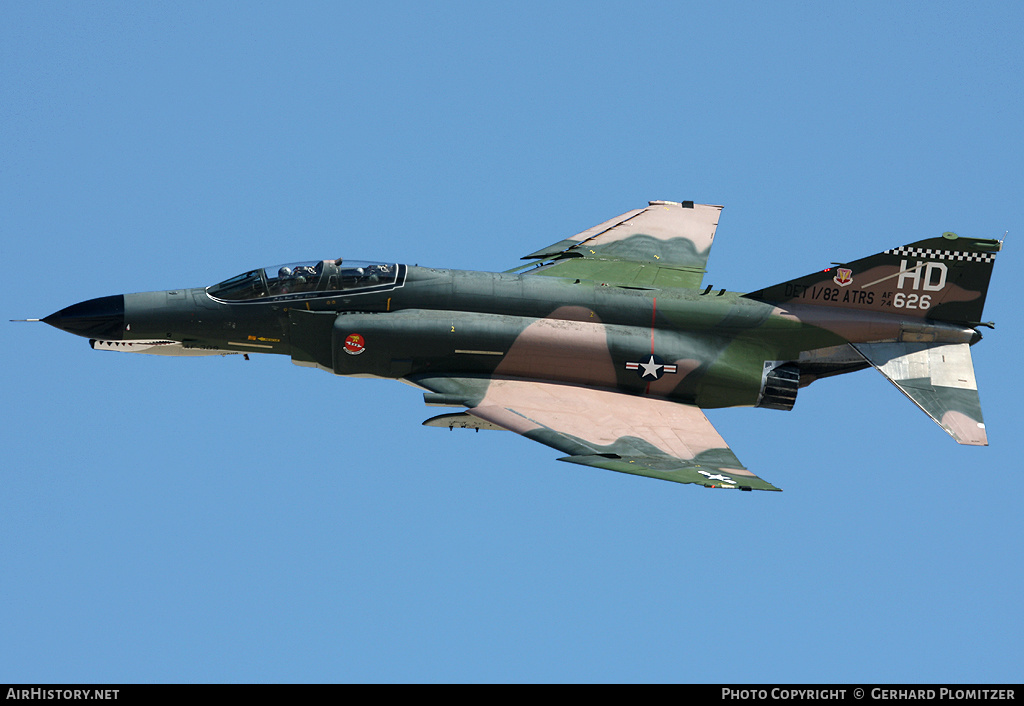 Aircraft Photo of 74-1626 / AF74-626 | McDonnell Douglas QF-4E Phantom II | USA - Air Force | AirHistory.net #88235