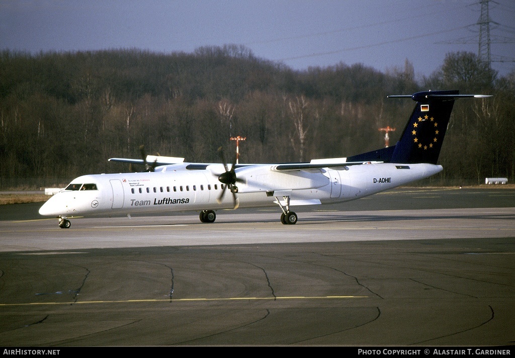Aircraft Photo of D-ADHE | Bombardier DHC-8-402 Dash 8 | Team Lufthansa | AirHistory.net #88247
