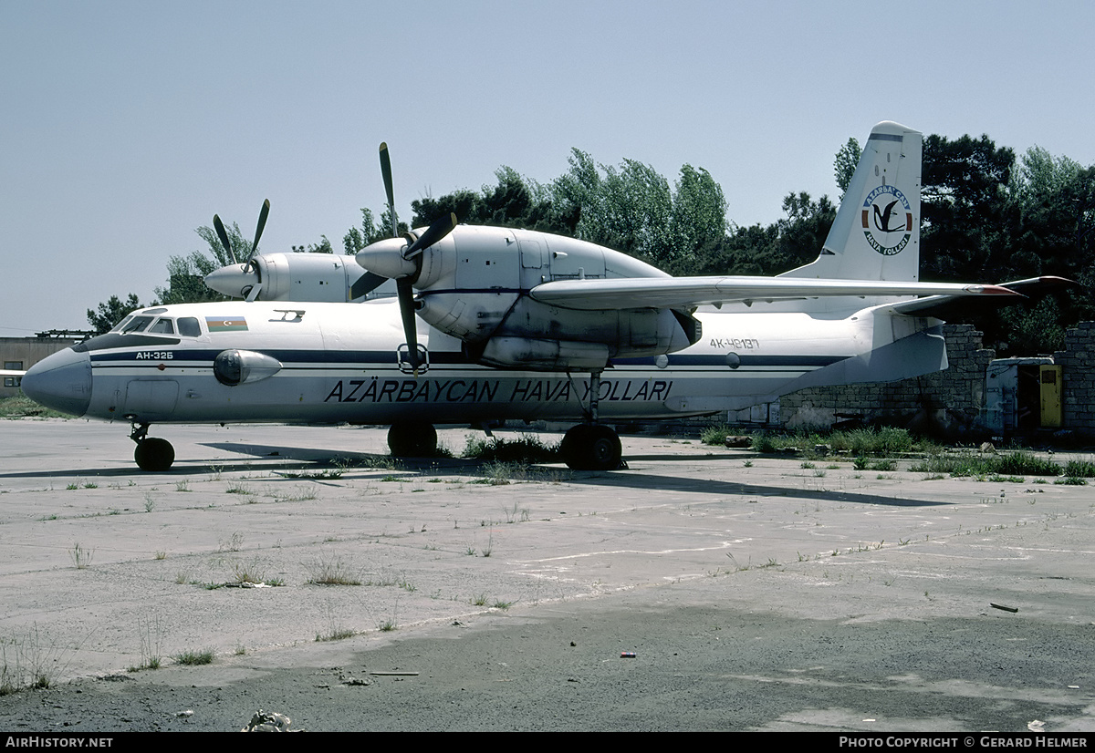Aircraft Photo of 4K-48137 | Antonov An-32B | Azarbaycan Hava Yollari | AirHistory.net #88274
