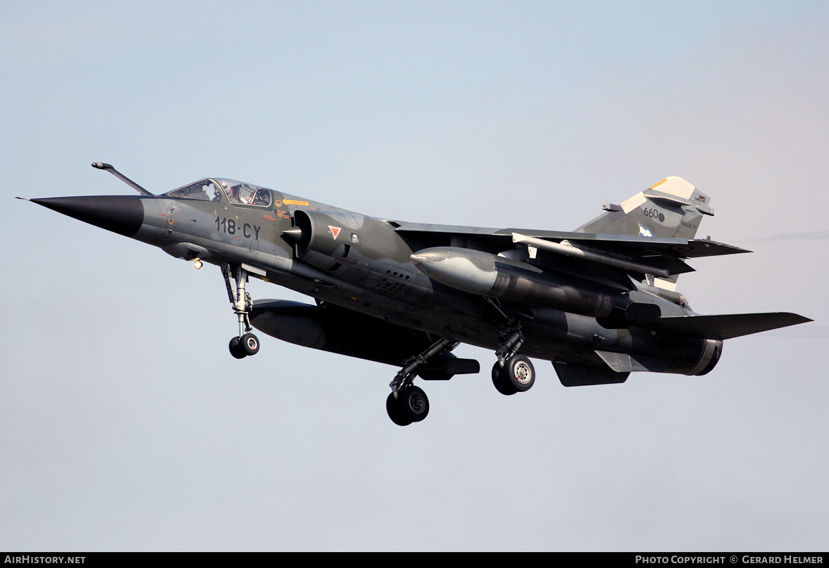 Aircraft Photo of 660 | Dassault Mirage F1CR | France - Air Force | AirHistory.net #88323