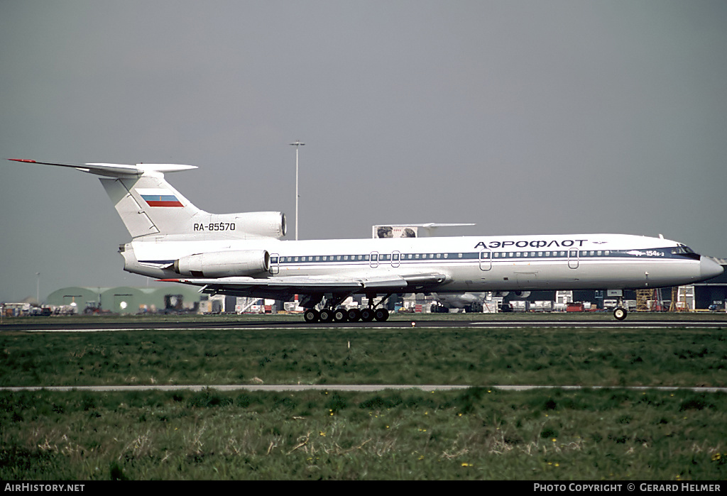 Aircraft Photo of RA-85570 | Tupolev Tu-154B-2 | Aeroflot | AirHistory.net #88324