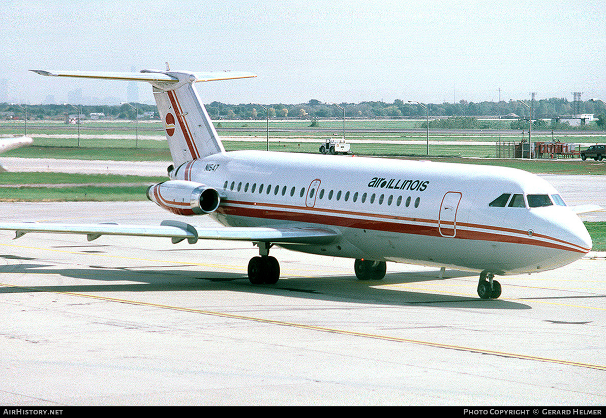 Aircraft Photo of N1547 | BAC 111-203AE One-Eleven | Air Illinois | AirHistory.net #88347