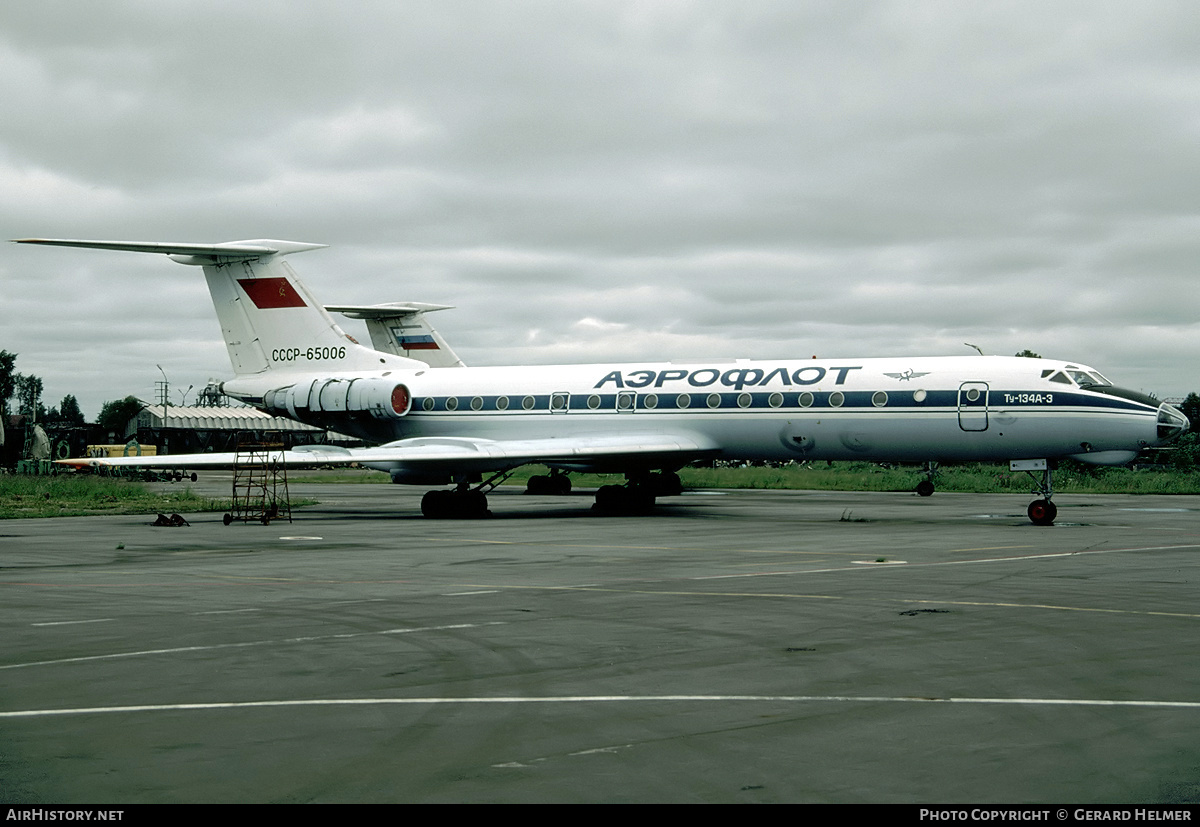 Aircraft Photo of CCCP-65006 | Tupolev Tu-134A-3 | Aeroflot | AirHistory.net #88349