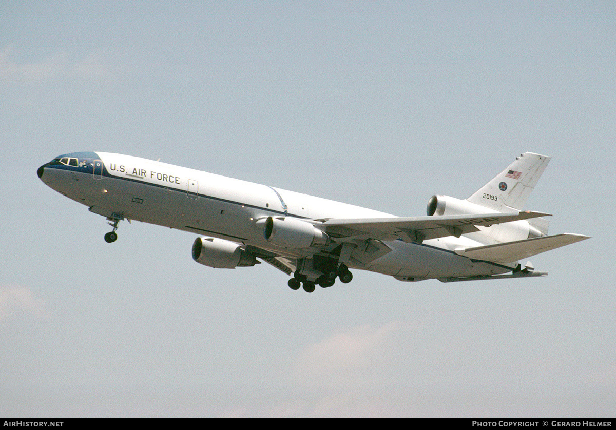 Aircraft Photo of 82-0193 / 20193 | McDonnell Douglas KC-10A Extender (DC-10-30CF) | USA - Air Force | AirHistory.net #88354